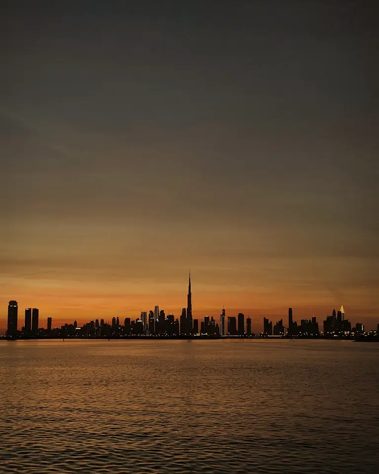 Dubai skyline at dusk, Home Glow Spa visits homes across the city